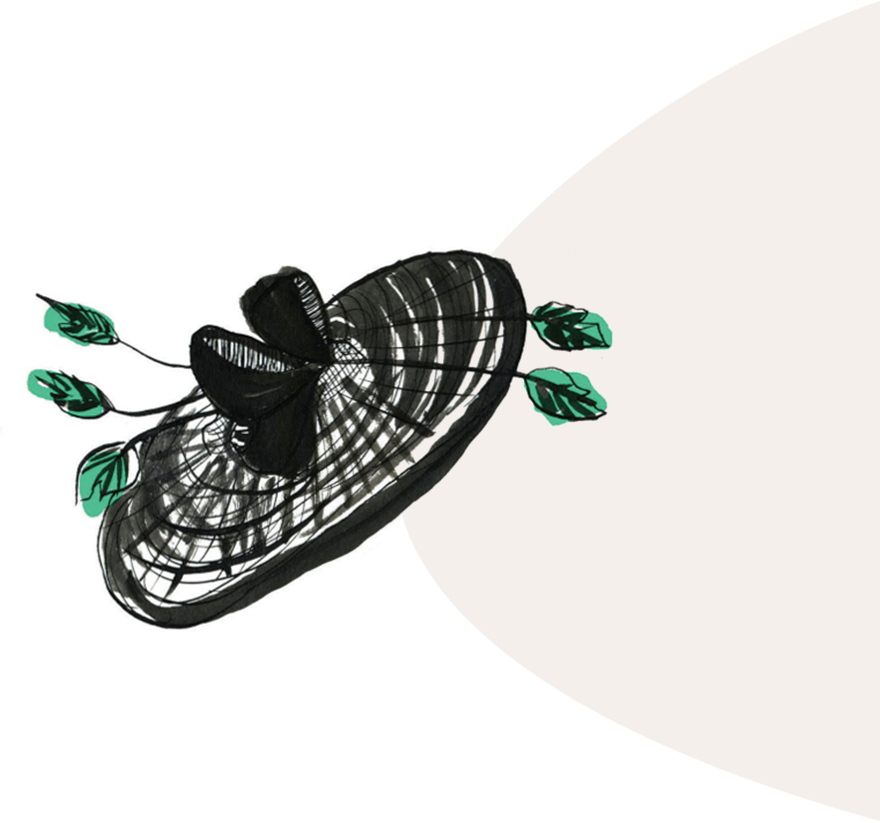 graphic of hat